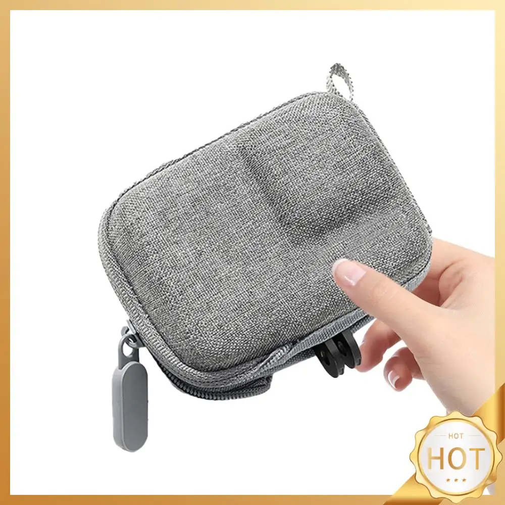 

Carrying Case Shockproof Mini Storage Bag Case EVA Scratchproof Carry Bag with Carabiner for GoPro 12 11 10 9 8 7 Action Camera