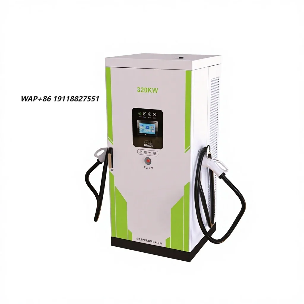 New Portable 160kW DC Type 1 Electric Vehicle Charger 380V High Voltage 250A Single  OCPP 1.6 EVSE Outdoor Ganzhong