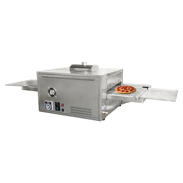 

Fast Heating Pizza Making Machine Countertop Gas Electric Conveyor Belt Pizza Oven For Sale