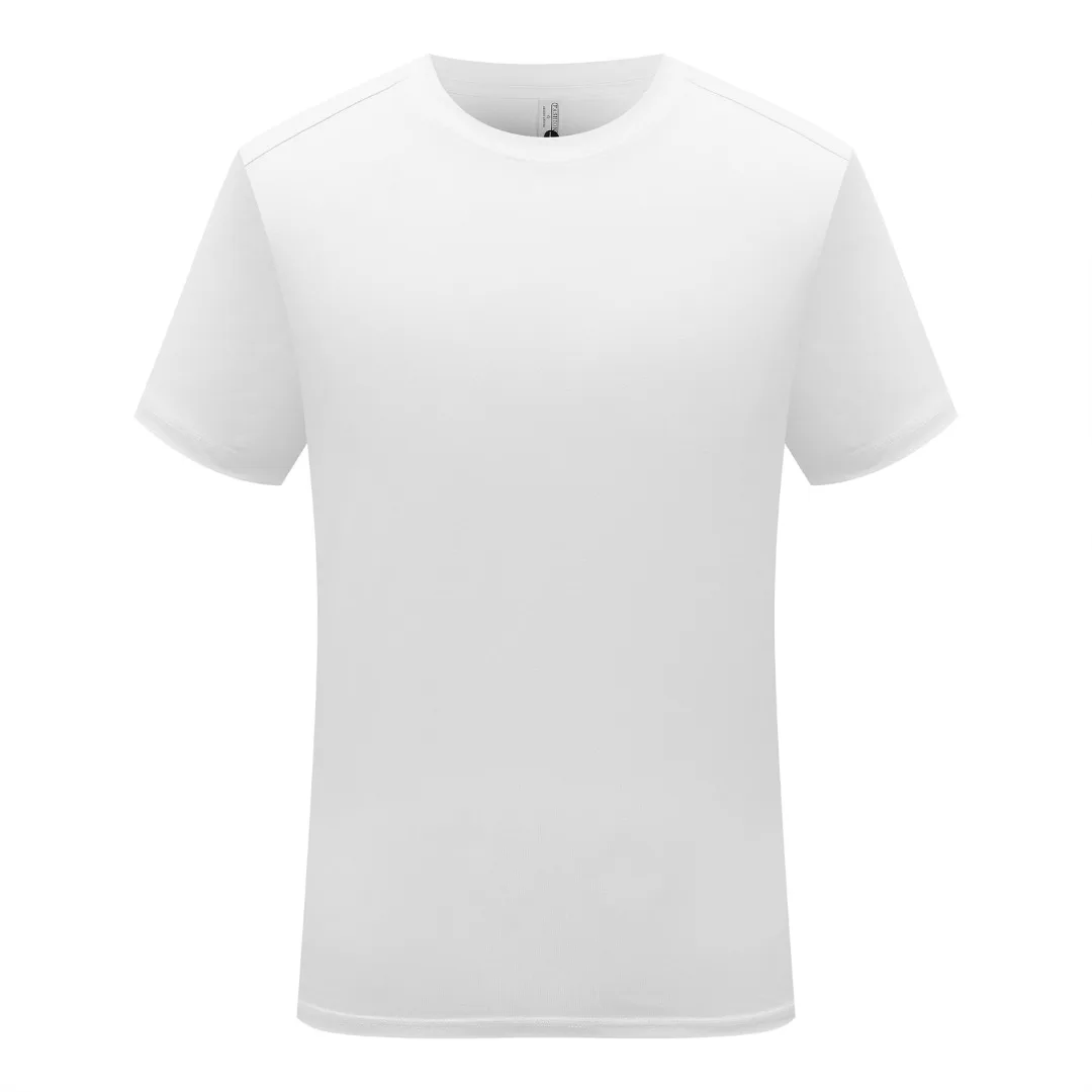 Round neck T-shirt for summer casual cool and breathable short sleeves
