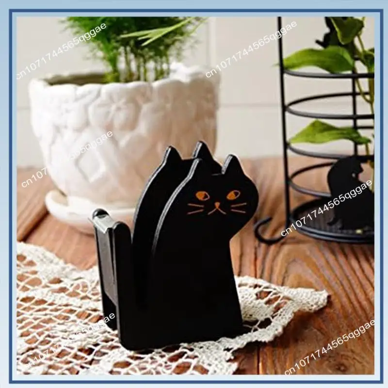 A67I 2Pcs Cats Tape Holder Packing Tape Roller Tape Packaging Tape Dispenser False Eyelash Tape Dispenser Fun Tape Dispenser Dur
