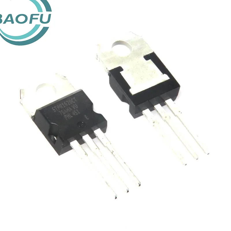 

Brand new original STPR1620CT 16A 200V TO220 direct insertion fast recovery rectifier diode
