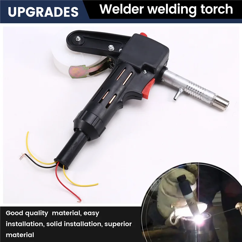 

Classy-NBC-200A MIG Welding Spool Push Pull Feeder Welding Torch Welder Welding Torch With Gear Two Gas Welding Torch