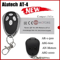 Alutech AT-4 AR-1-500 ASG 600 AN-Motors AT-4 ASG1000 Remote Control 433MHz Rolling Code for Garage  Gate