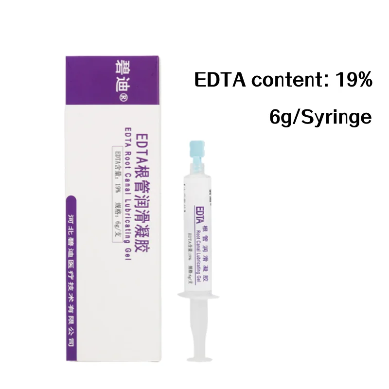 

EDTA Гель-смазка для корневых каналов, 19% 6 г/тюбик, стоматологический эндодонтический охлаждающий агент для удаления слоев мазок