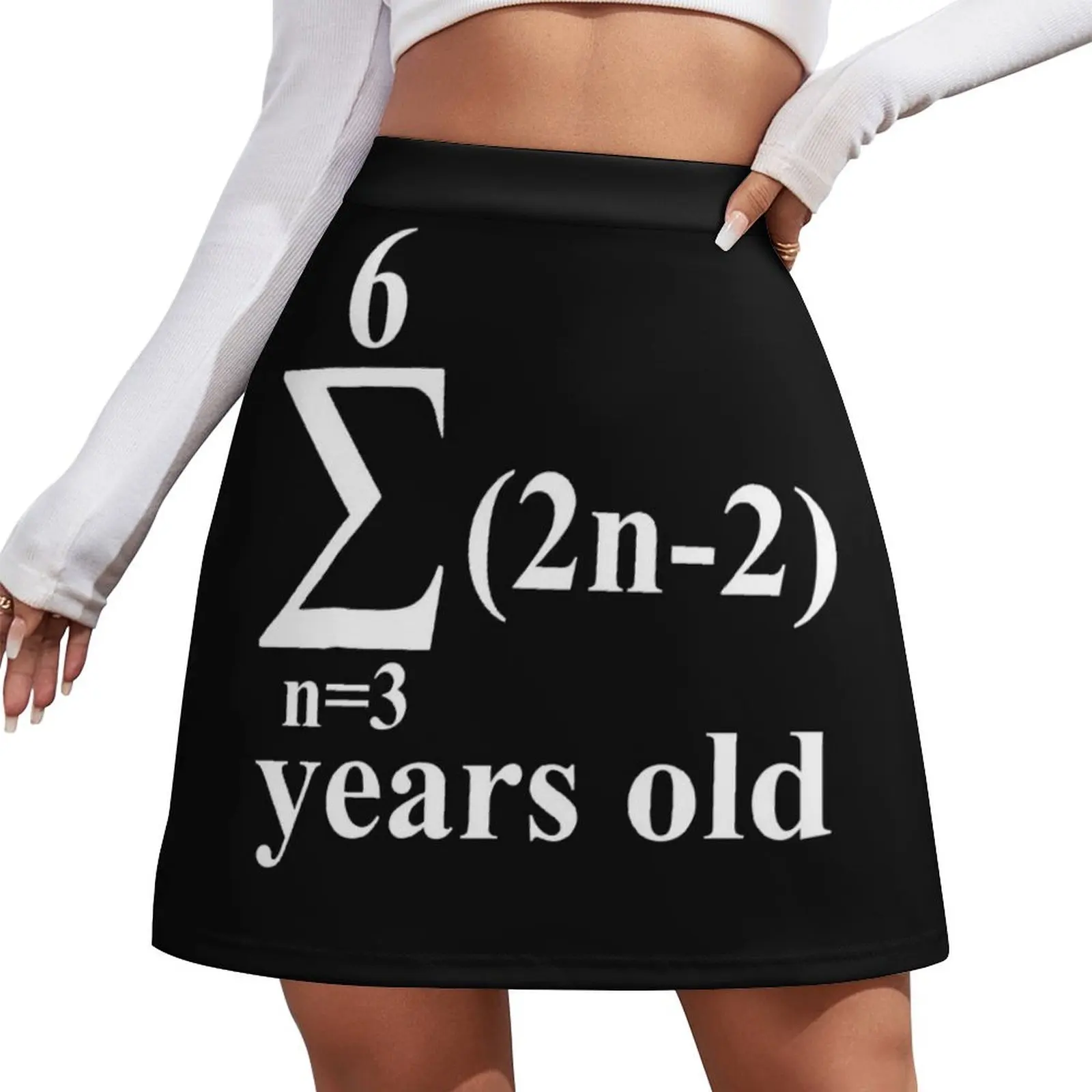 Complex mathematics birthday present Mini Skirt Skirt satin Miniskirt