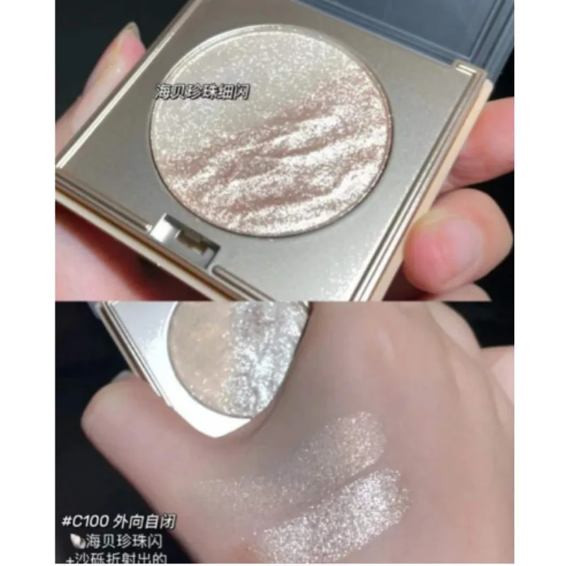 Pure Lust Water Glitter Powder Langlebiges Fragile Sense Color Makeup Highlight Eye Shadow One Plate Three in One Double Highlight