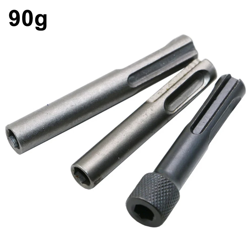 3ชิ้นสองหลุม SDS ปลอกต่อขยายหกเหลี่ยมภายในสองช่องค้อนไฟฟ้าชุดเครื่องมือแปลงบิตแรงกระแทก