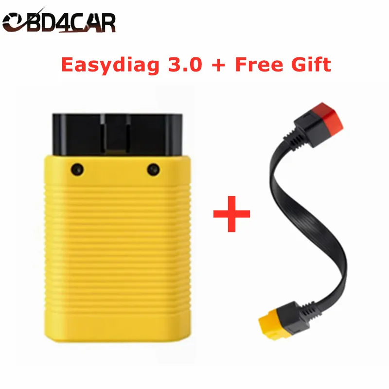 Original Easydiag 3.0 Work With Xdiag Software Bluetooth Adapter For Android Universal Car Diagnostic Tool Fast Shipping