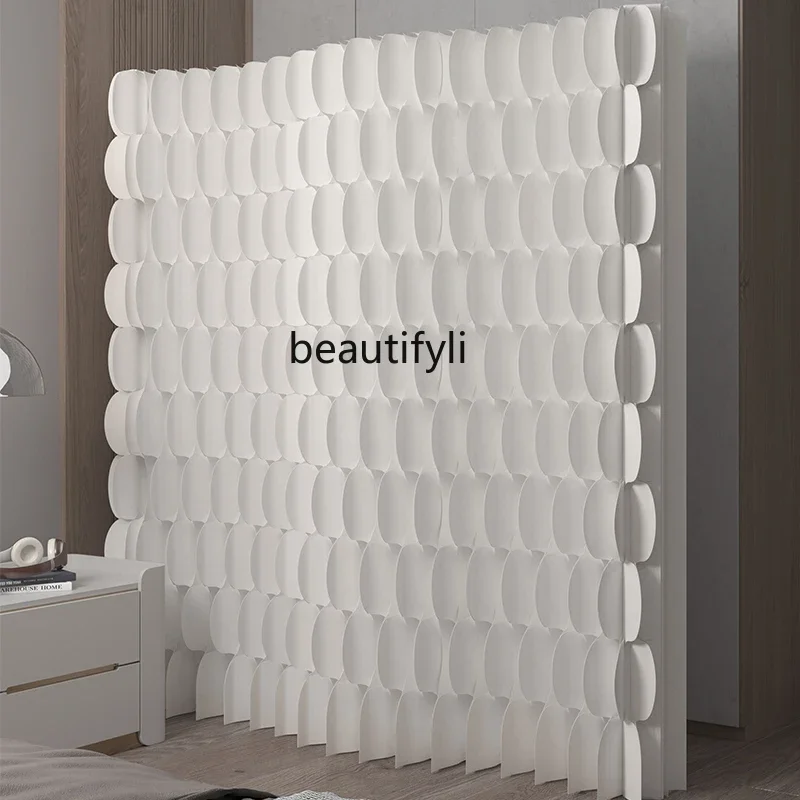 CC182Screen partición papel partición pared tienda de ropa ventana panel de fondo escamas de pescado modelado deflector pared falsa