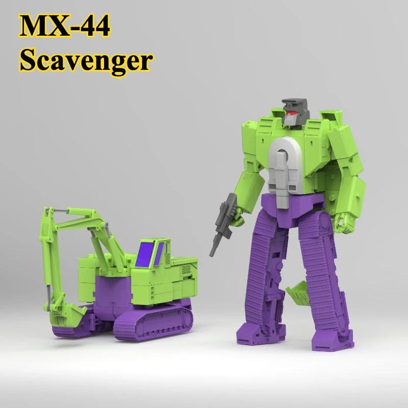 IN VOORRAAD Transformatie Devastator MX-44 MX44 Scavenger MP Schaal Action Figure Robot Gift Collection Toy
