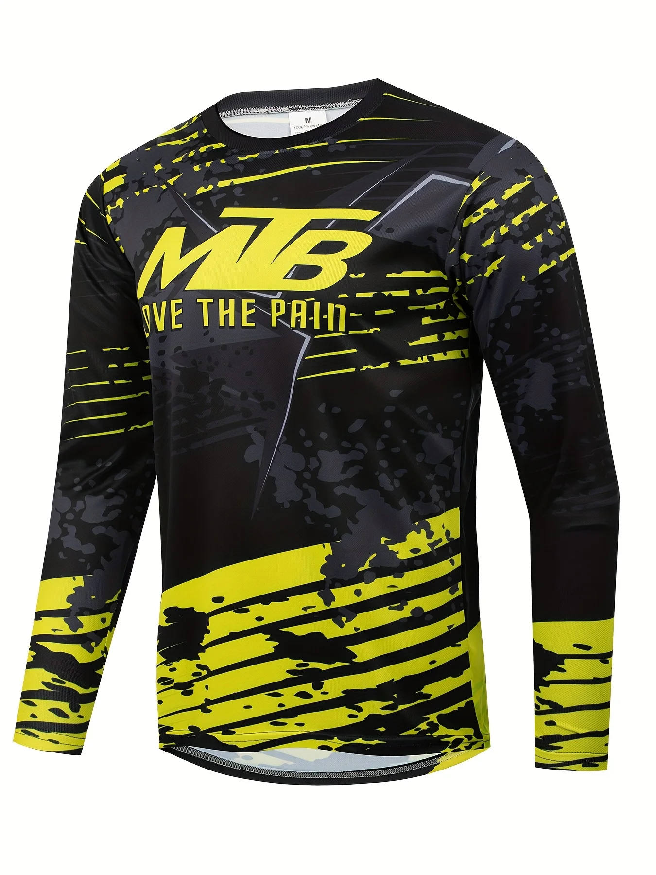 fato-de-ciclismo-de-manga-comprida-para-bicicleta-de-montanha-mtb-preto-e-verde-para-uso-em-terrenos-acidentados-de-secagem-rapida-ideal-para-desportos-atividades-fisicas-campismo-e-pesca