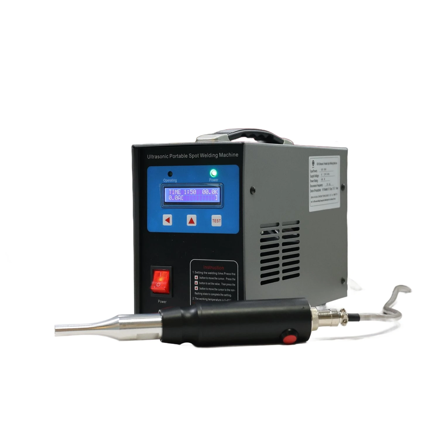 KXH-2806 Handheld Welding Equipment Automotive Accessories Packaging Production On-Site Repair Tool