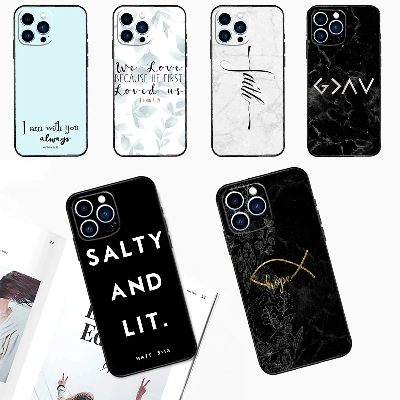 Bible Verse Christian Quote Case For Samsung Galaxy M20 M32 M52 M56 M06 M16 M36 M54 M34 M14 M35 M55 M15 M11 M31 M13 M53