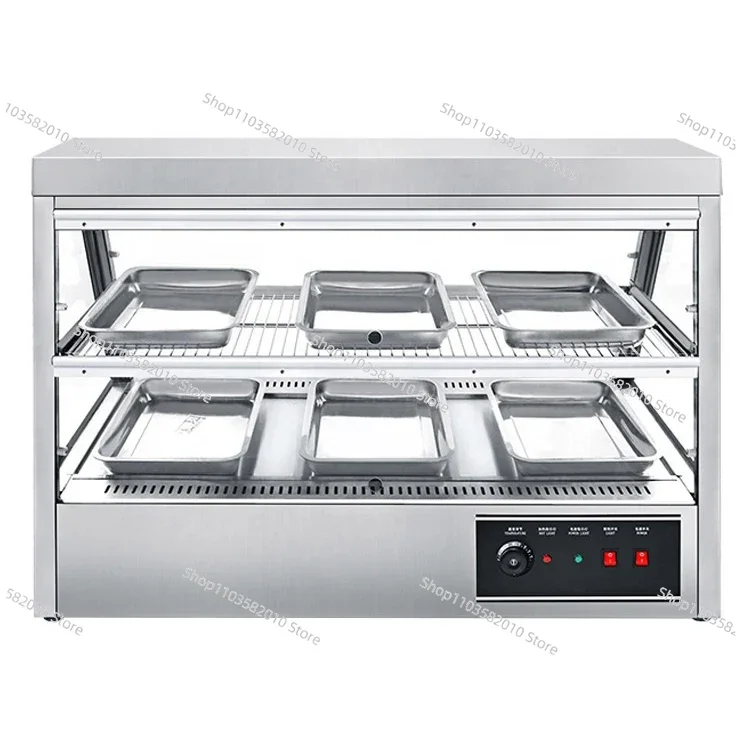 Hot sales Commercial Restaurant Catering Stainless Steel Food Heater Display Electric Fried Chicken Heater