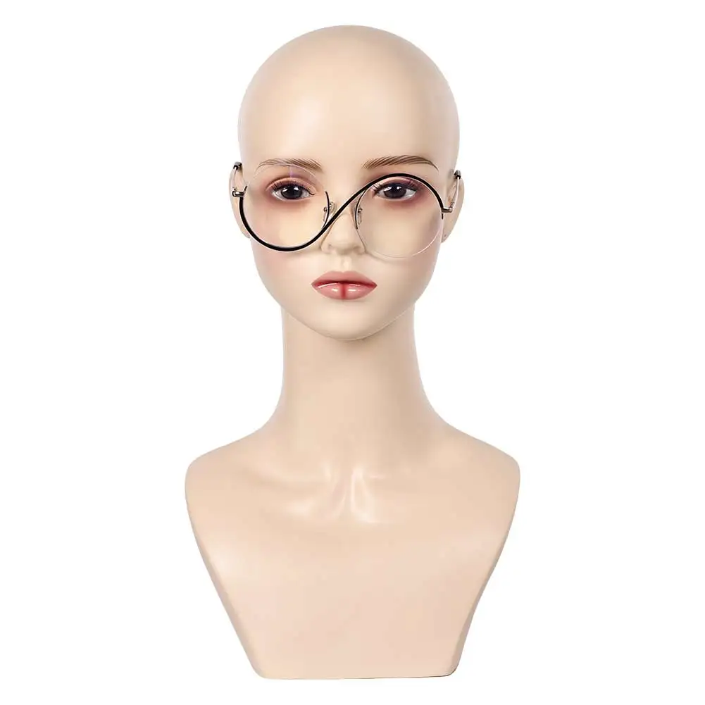 Elphaba Cosplay Women Witch Plain Glasses 2024 Wicked Movie Costume Accessories For Adult Female Eyewear Halloween Disguise Prop