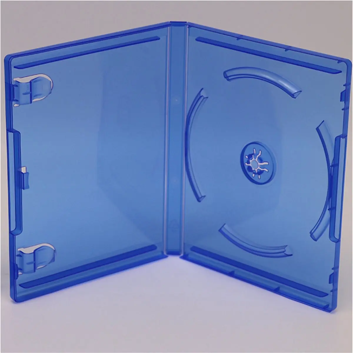 【CYBER MONDAY】5pcs for Game CD Case Clear Blue DVD Storage Case Box Disc Protective Stockpiling Boxes for Game Discs Accessories