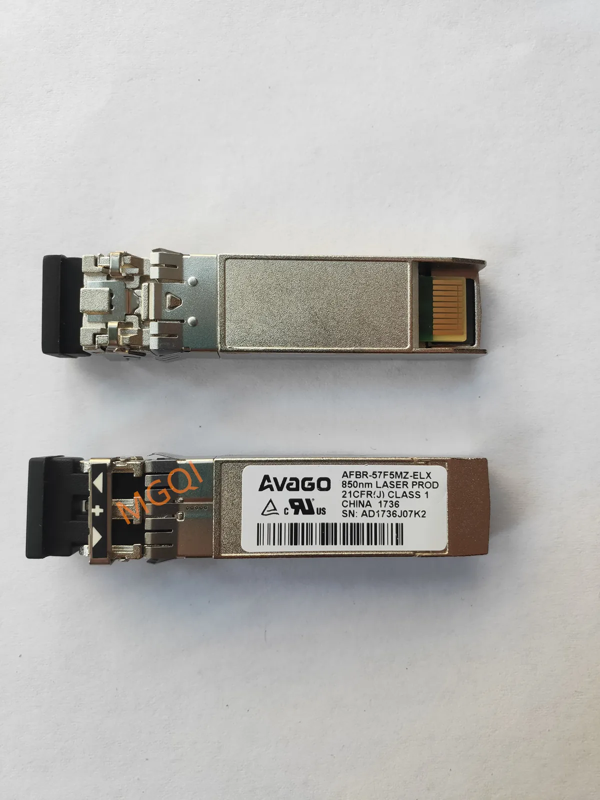 

AFBR-57F5MZ-ELX/EMULEX 16g 850nm 300M dual port hba module sfp/Emulex LPe16002 LPE16000 LPe16002B-M6 emulex 16g Transceiver