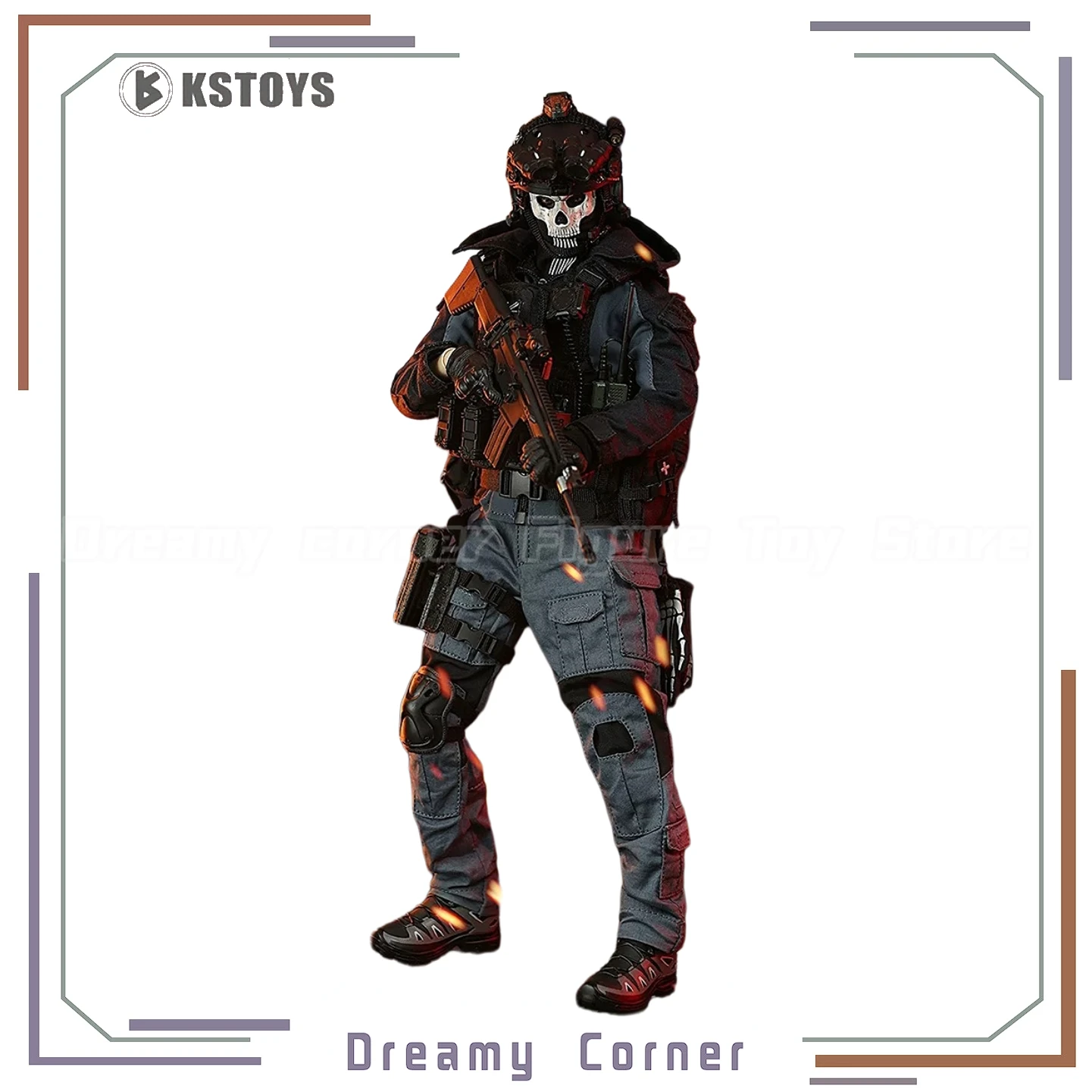 

【В наличии】Оригинальный KSTOYS KS21001 День Страж Ночь Боевой призрак 1/6 Фигурка Модель Коллекция Орнамент