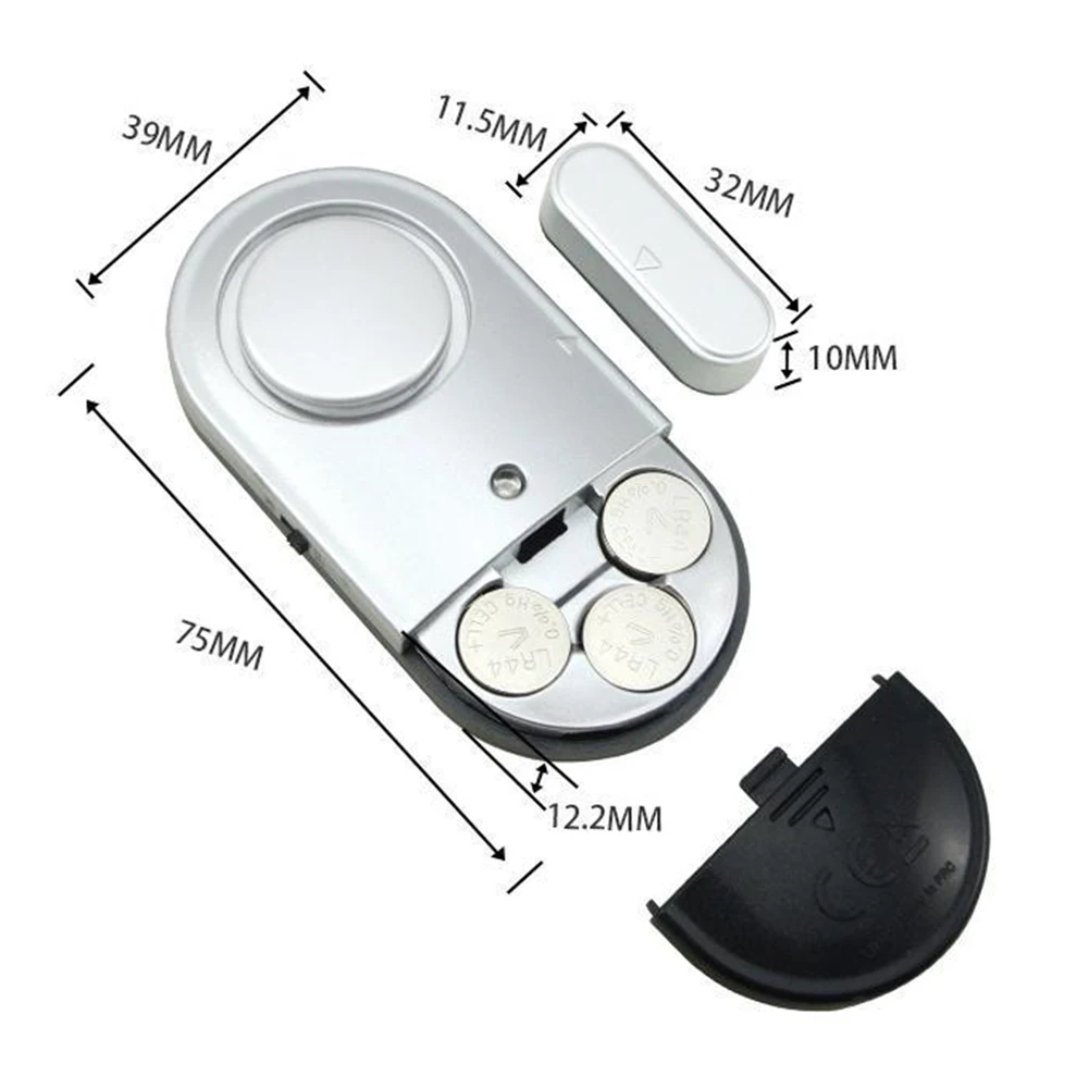 Door Window Alarm 130dB Loud Door Window Home Alarm Baby Security Protection Window Magnetic Sensor Detectors Burglar Kit