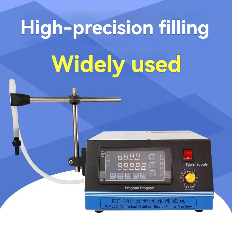 

Машина для розлива напитков, машина для розлива жидкостей с ЧПУ KC380, машина для дозирования жидкости