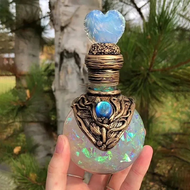 3pcs Magic Potion Bottle Decoration Ornament Home Garden Design Resin Crafts Decoration Creative Ornament