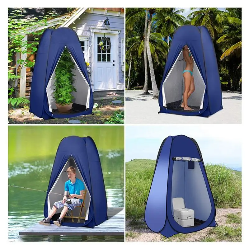 Camping Shower Throw Open Tent For Privacy, UV Protection Quick Automatic Tent, Outdoor Travel Beach Portable Tent for Family