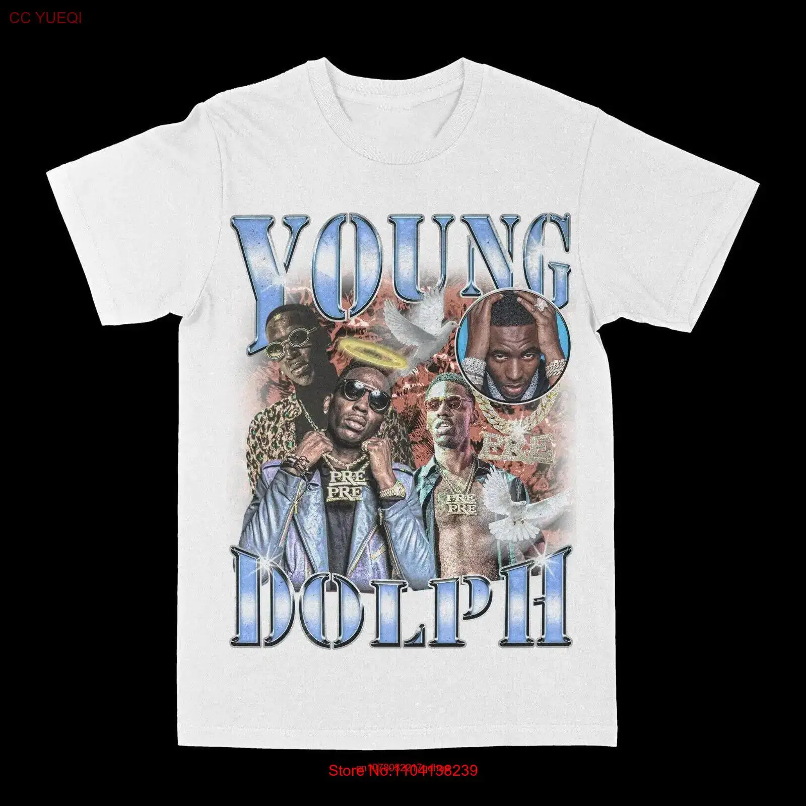 New Young Dolph Hip Hop For Fan S to 5XL T shirt GC1633 long or short sleeves