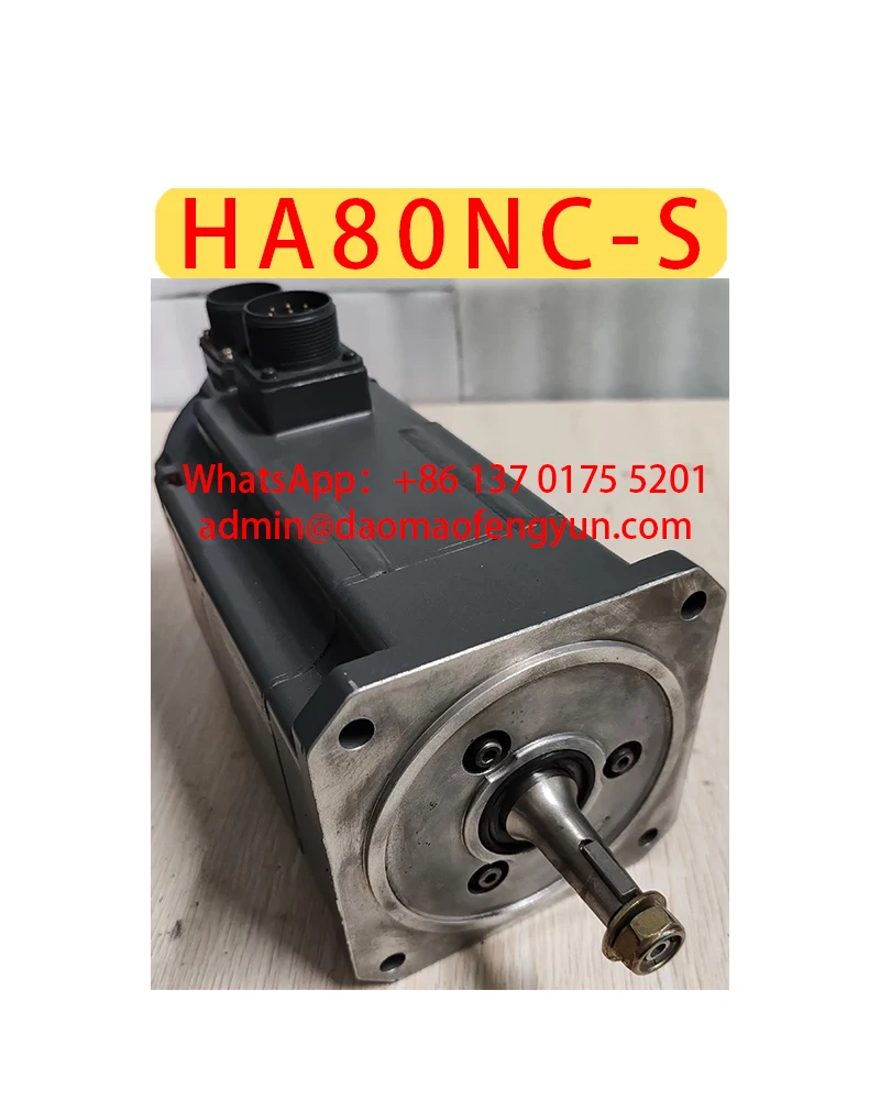 

HA80NC-S Used Taper axis Servomotor，HA80NC S，Fast shipping