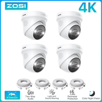 ZOSI 4K 8MP 5MP Add-on Camera for PoE Security Camera System, Work with ZOSI 8 Channel 16 Channel PoE CCTV NVR