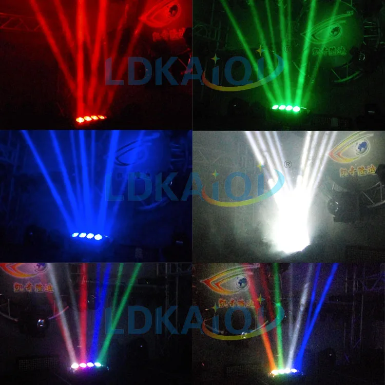 المهنية مخصصة ديسكو LED 8x10 واط LED DMX العنكبوت تأثير ضوء شعاع تتحرك رئيس الخفيفة
