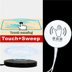 Sweep Dimmer Sensor Penetrating Switch 12V 24V Wood Panel Touch Switch LED Dimmable Touch Sensing Hidden for Wood Furniture