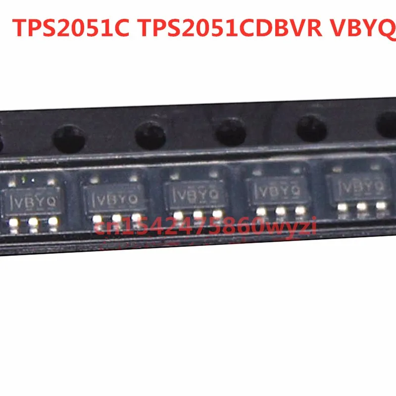 Original 5pcs/  TPS2051C TPS2051CDBVR VBYQ SOT23-5