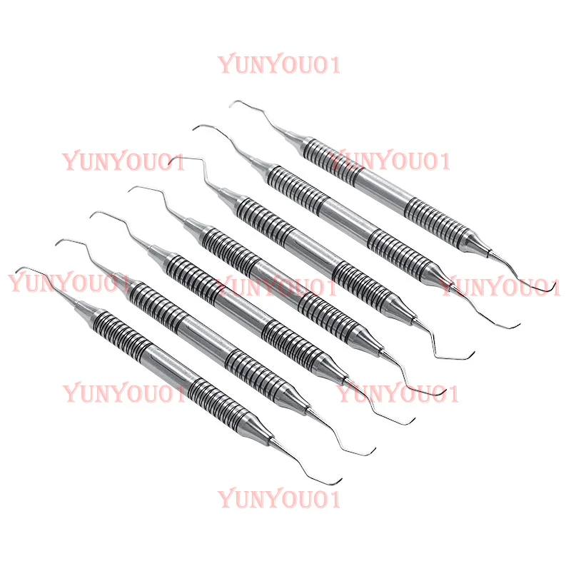 

Hand Scraper Periodontal Subgingival Set Stainless Steel Teeth Oral Tools Dental Tartar Calculus Remover