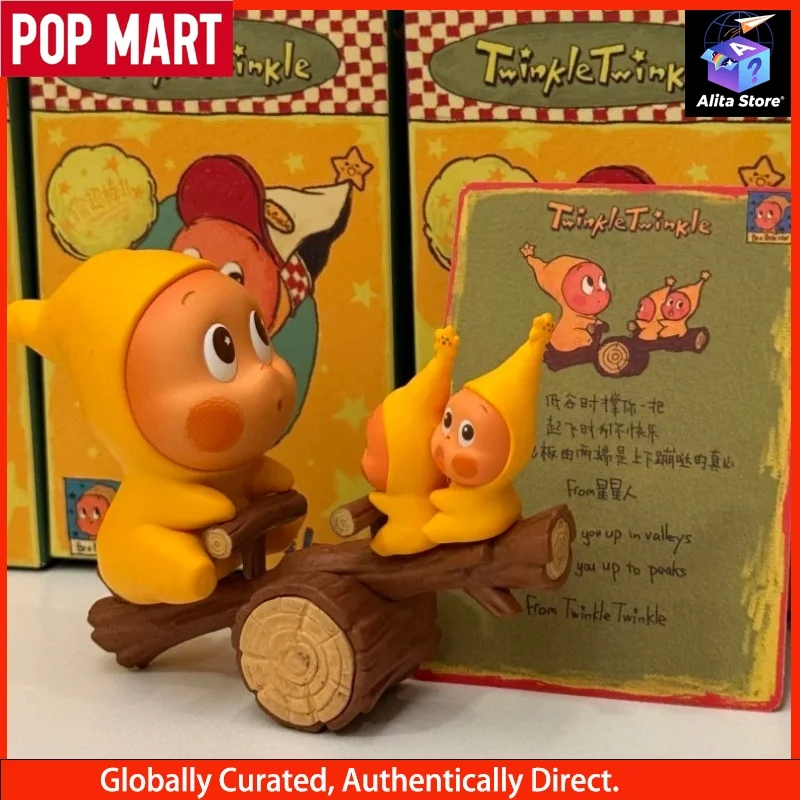

Authentic Popmart Twinkle 123 Star Figure Series 3blind Box Collectible Toy Suitable For Desktop Decoration Gifting Plush Toys