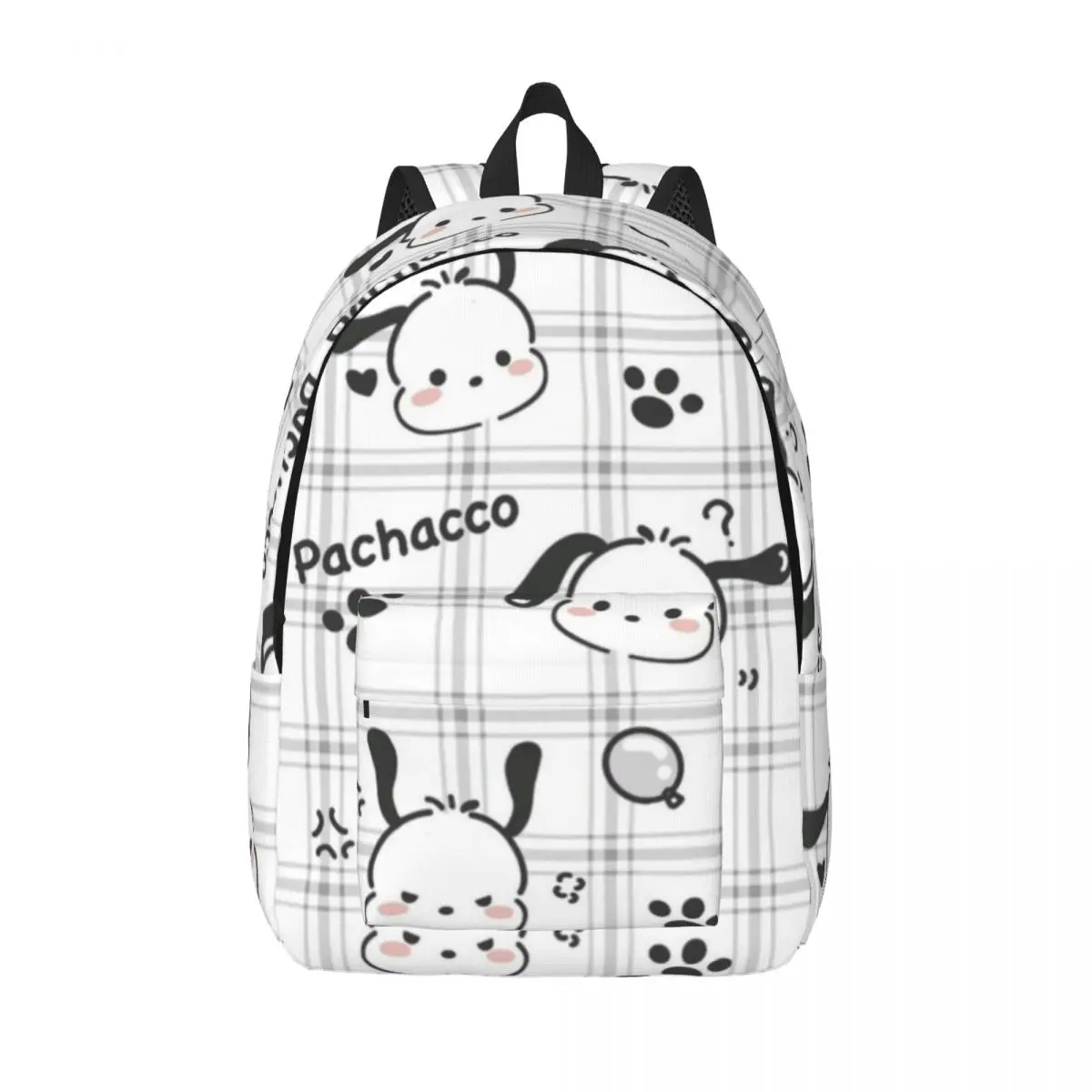 Pochacco Printed Lightweight Casual Schoolbag For School, Outdoor, Shopping, Office 15in 17in