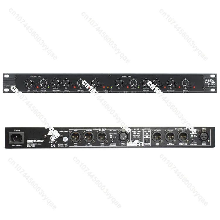 DBX234XL 234XS stereo mono two or three frequency divider audio peripheral electronic frequency divider commercial