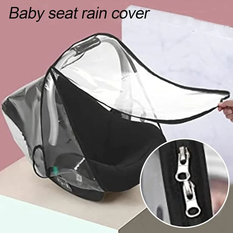 

Universal Rain Cover for Pram Transparent Baby Seat Accessories EVA Pushchair Stroller Buggy Baby Travel Weather Shield Travel