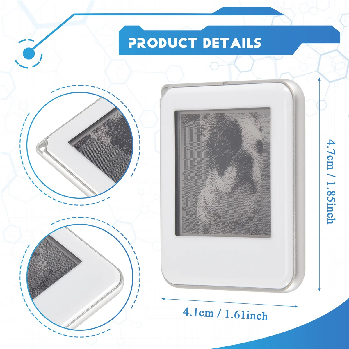 【ชานซ์สุดท้าย!】พวงกุญแจฟังก์ชั่น NFC ขนาด 1.54 นิ้วหน้าจอแสดงผลสามสีภาพการส่งผ่านไร้สายพวงกุญแจหน้าจอหมึก