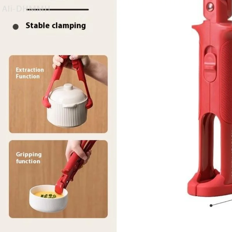 Anti-Scald Clip Silicone Potlid Kitchen Plate Bowl Dish Holder Anti-Heat LifterGadget for Utensils And Household