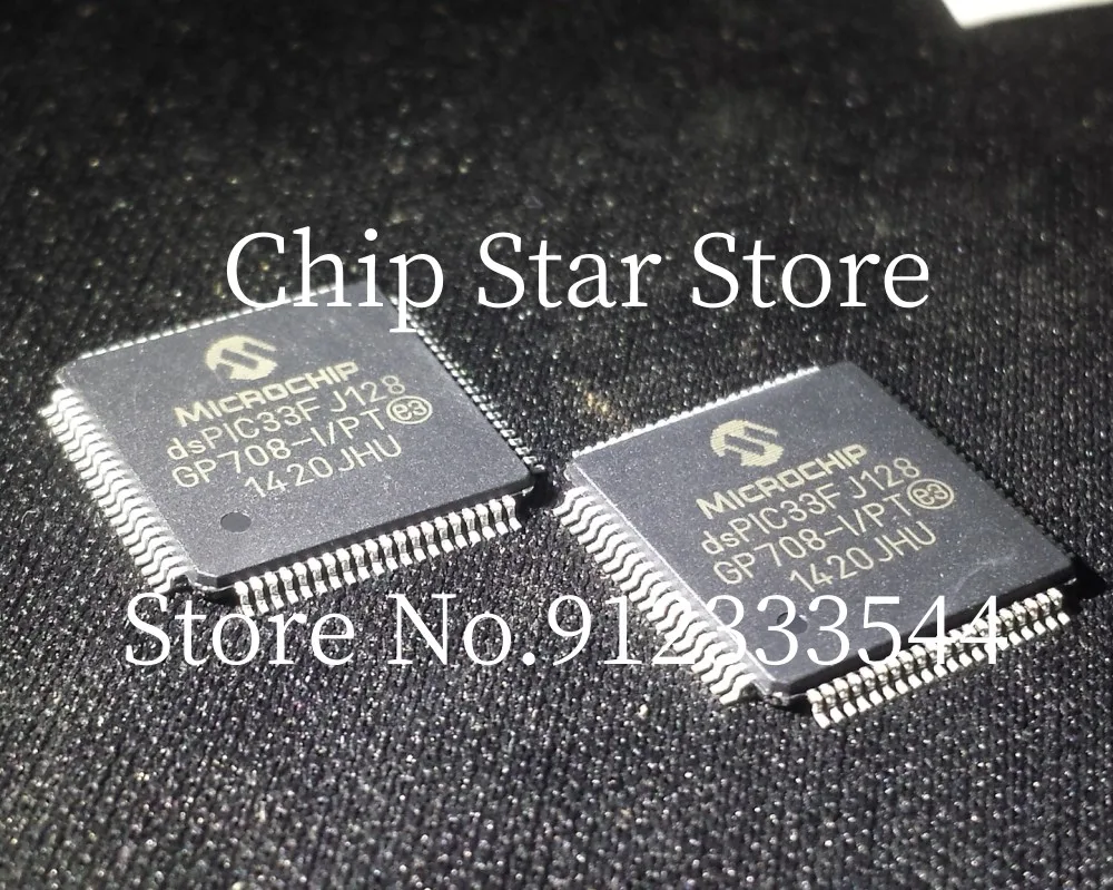 

2-50pcs DSPIC33FJ128GP708-I/PT DSPIC33FJ128GP708 TQFP80 100%New And Original