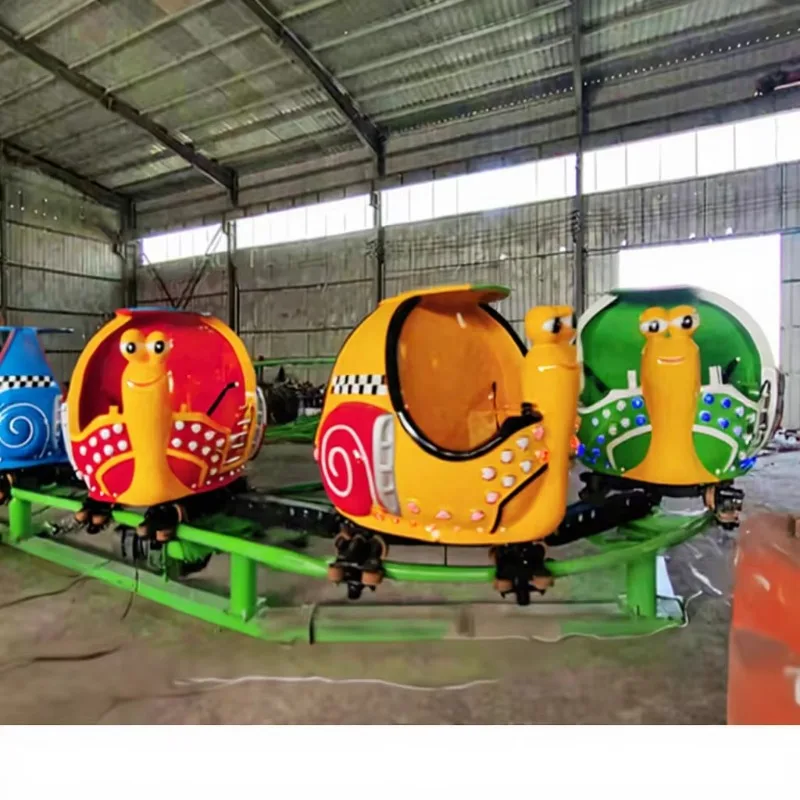 Amusement Spinning Train Ride Facilities Amusement Park Mini Roller Coaster for Kids