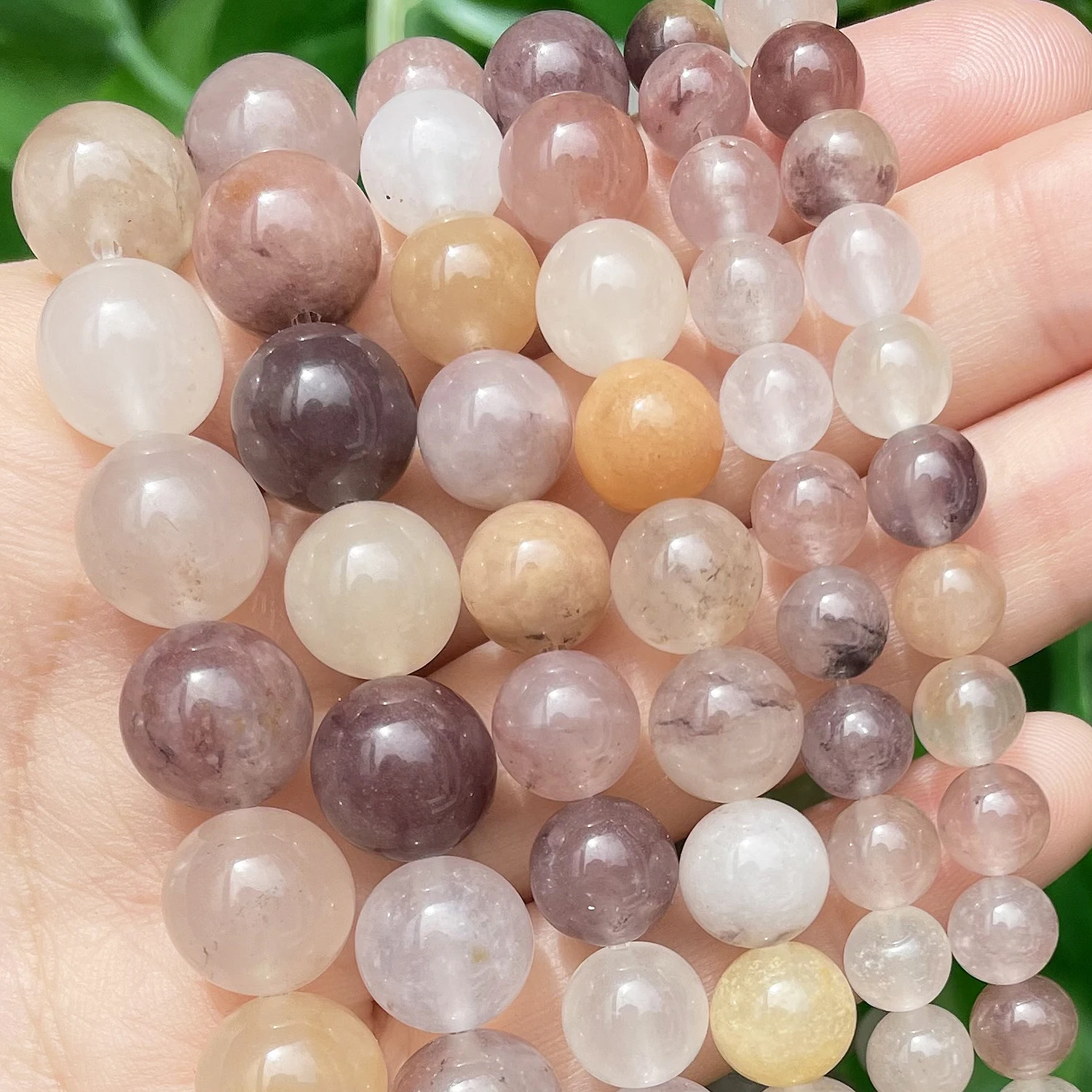 

Natural Violet Jaspers Stone Beads Round Loose Spacer Beads for Jewelry Making Beadwork DIY Bracelet Necklace 15'' 4 6 8 10mm