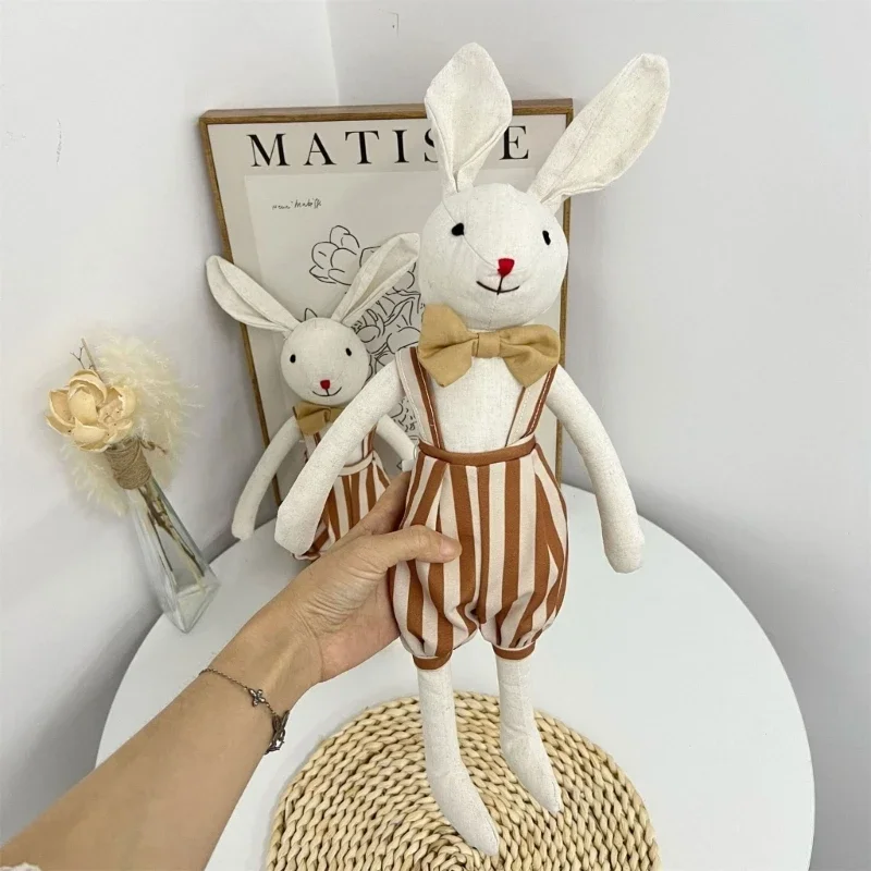 

Rabbit Baby Soother Plush Toy Rabbit Plush Toy Newborn Photograph Props Must-Have for Baby Boys Girls Gift