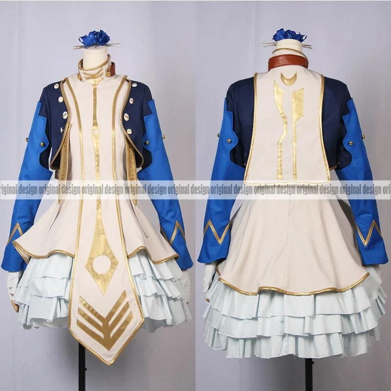 Tales of Berseria Velvet Crowe Laphicet Eleanor Hume  Clothing Cosplay Costume,Customized Accepted