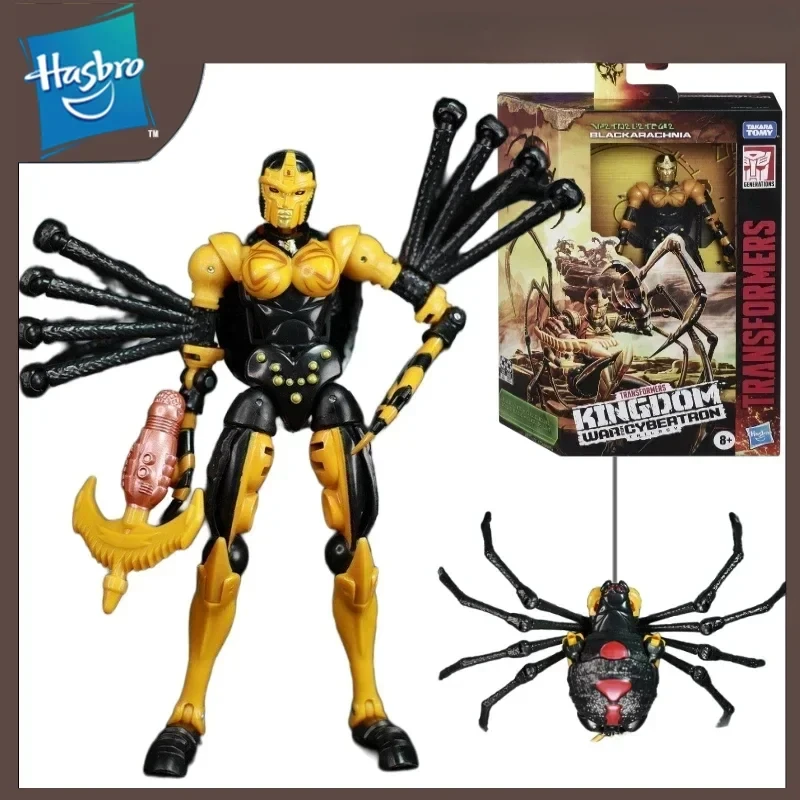 

HASBRO in Stock Kingdom WFC-K5 Blackarachnia Generations War for Cybertron Action Figure Collection Model Toy