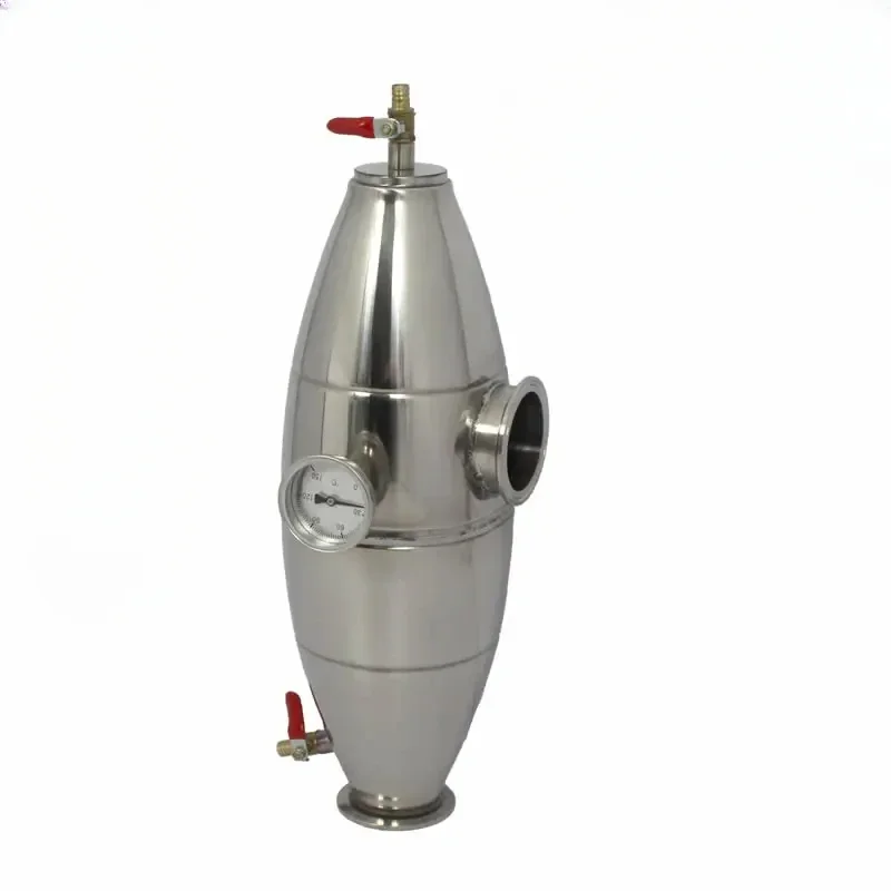 304 stainless steel airflow buffer chamber  discharges impurities, improves liquor quality distillation tower head