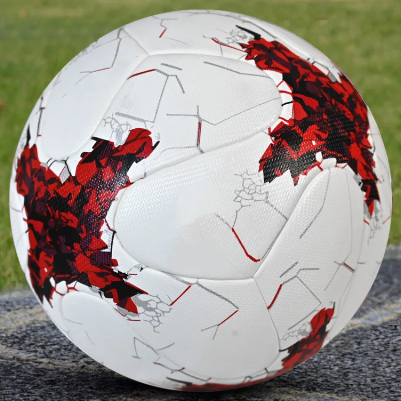 Balón de fútbol de PU térmico para adultos, pelota de entrenamiento para interiores y exteriores, resistente al desgaste, sin costuras, a prueba de explosiones, tamaño 4, tamaño 5