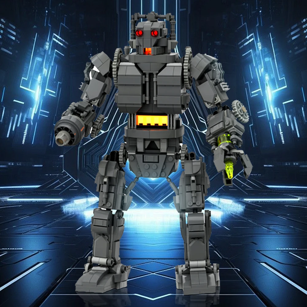 MOC Cyberking Robot Building Blocks Movies Toys Model Military Vehicles Battleship DIY Bricks Set, Spacecraft Gift for Kids Adult