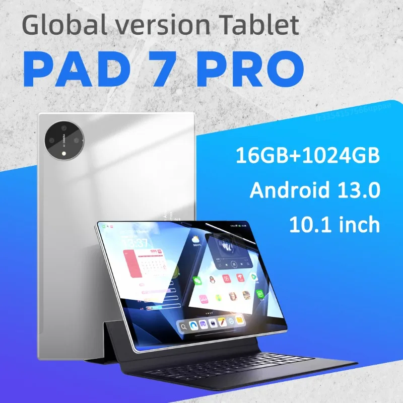 

Global Version Mi Tablet Pad 7 Pro 16GB 1024GB 10.1" 4K HD screen Tablet PC Snapdragon 888 Android 13 5G Dual SIM Card WIFI GPS